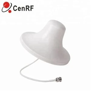 Cavo bianco Antenna da soffitto Omni 698-2700MHz 3 / 5dBi